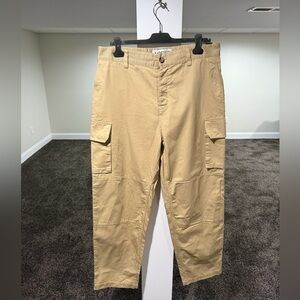 Loewe Khaki Cargo Tan Trouser Pants